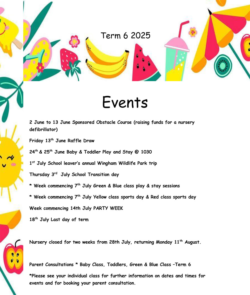 Term 6, 2025 Events